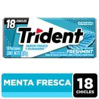 Chicle Trident Evup Freshmint 18un