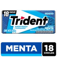 Chicles Sin Azúcar Trident Evup Menta 18un