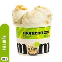 Helado Momenti Gelato Pie de Limón 500ml