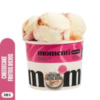 Helado Momenti Gelato Cheesecake Frutos Rojos 500ml