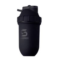 Botella Protein Shaker Double Wall Matte Black