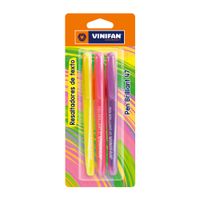 Resaltador Pen Vinifan Brilliante 47 x3 Ama|Rosa|Morado