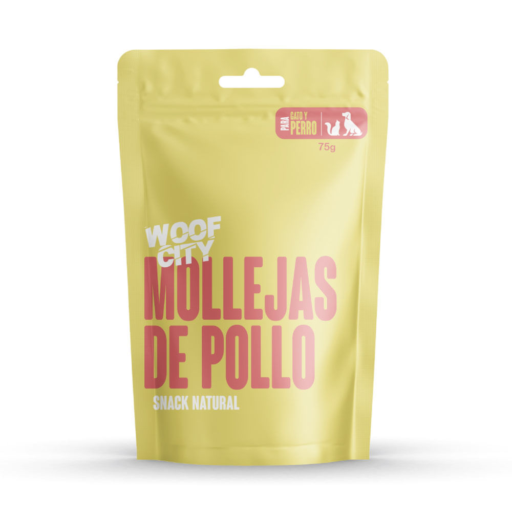 Snack Woof City Mollejas de Pollo