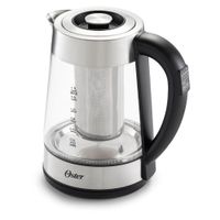Hervidor Eléctrico de Vidrio con Infusor de Té 1.7 Lt BVSTKT8990 Oster