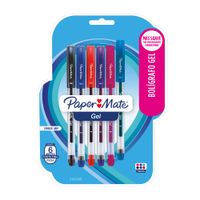 Bolígrafos Gel Paper Mate Surtido 6un