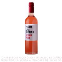 Vino Rosé Syrah Finca Las Moras Botella 750ml