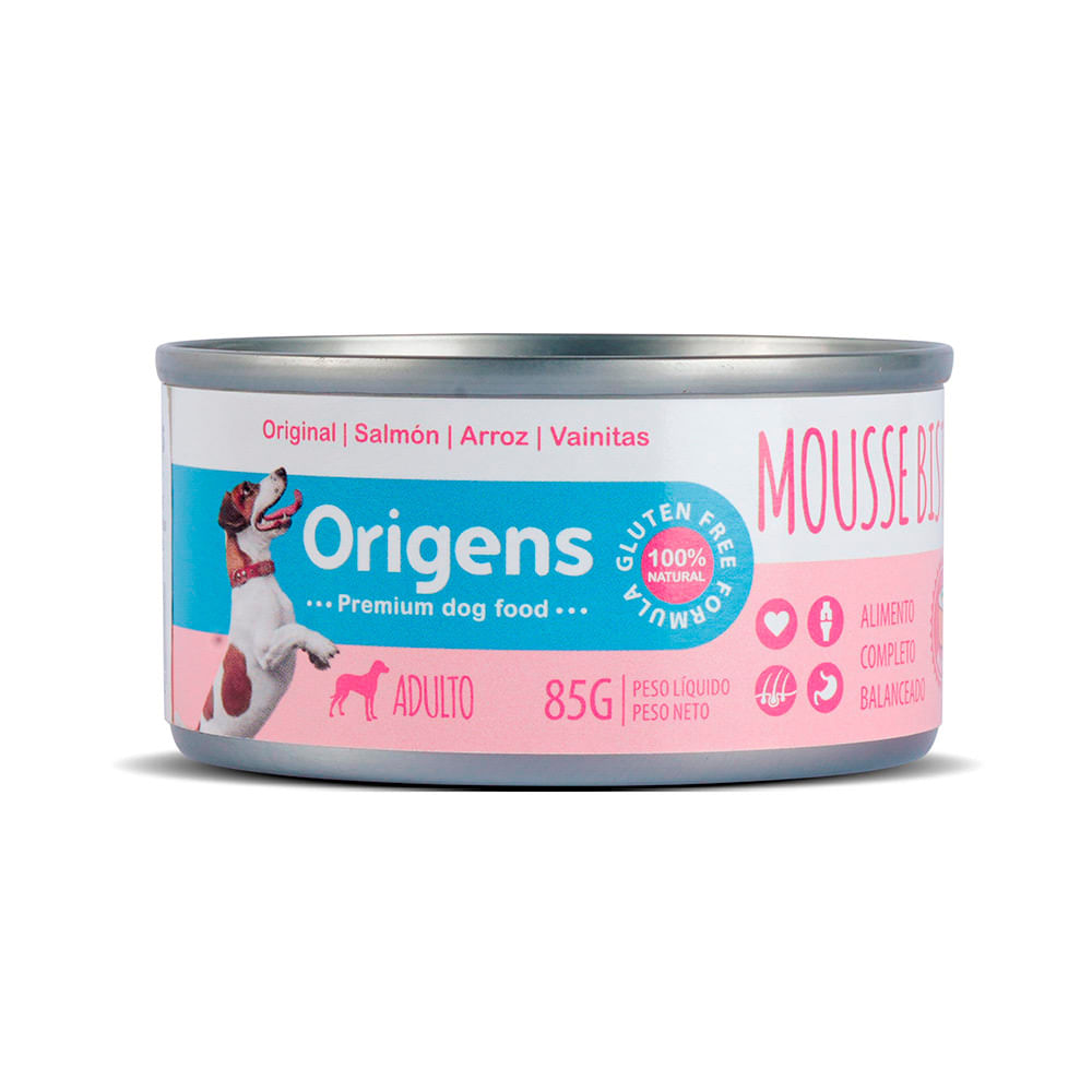 Alimento Origens Mousse Nikkei Adulto 85g