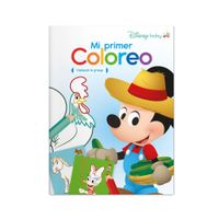 Libro Mi Primer Coloreo Mickey