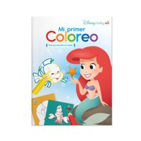 Libro Mi Primer Coloreo la Sirenita