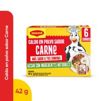 Caldo en Polvo Maggi Sabor Carne 6un