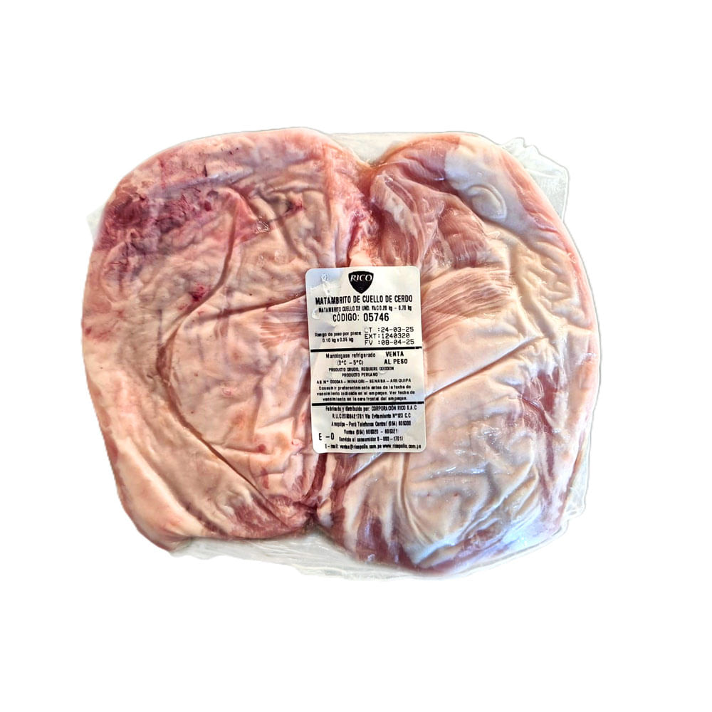 Matambrito de Cerdo Rico x kg