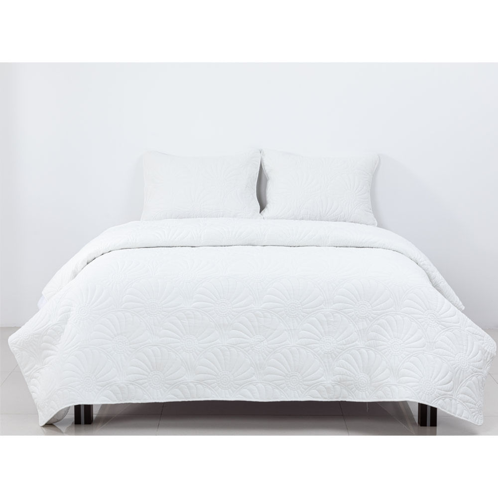 Quilt Krea Queen Plaza Heatpress Colección Cairo