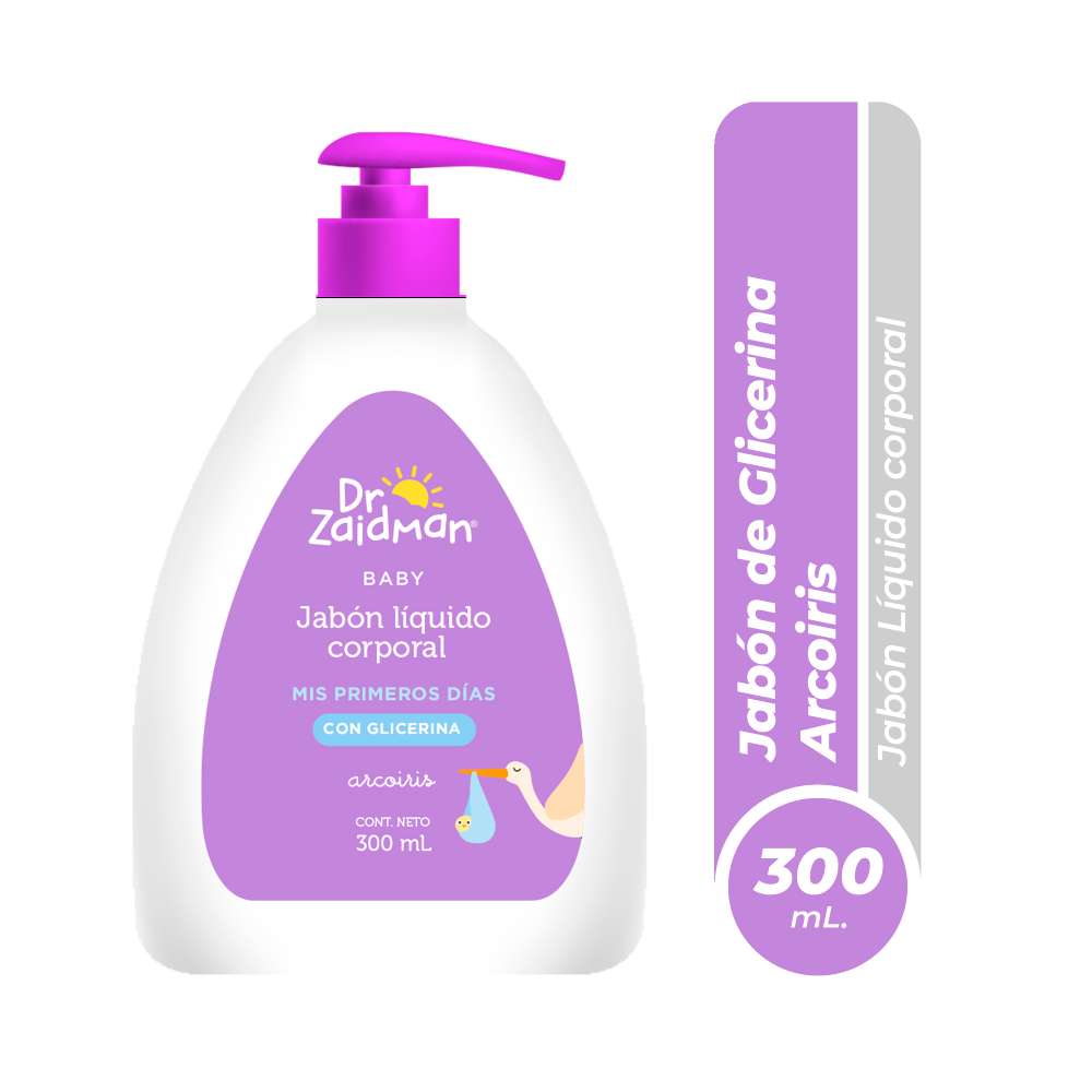 Jabón Líquido Dr. Zaidman Mis Primeros Días con Glicerina 300ml