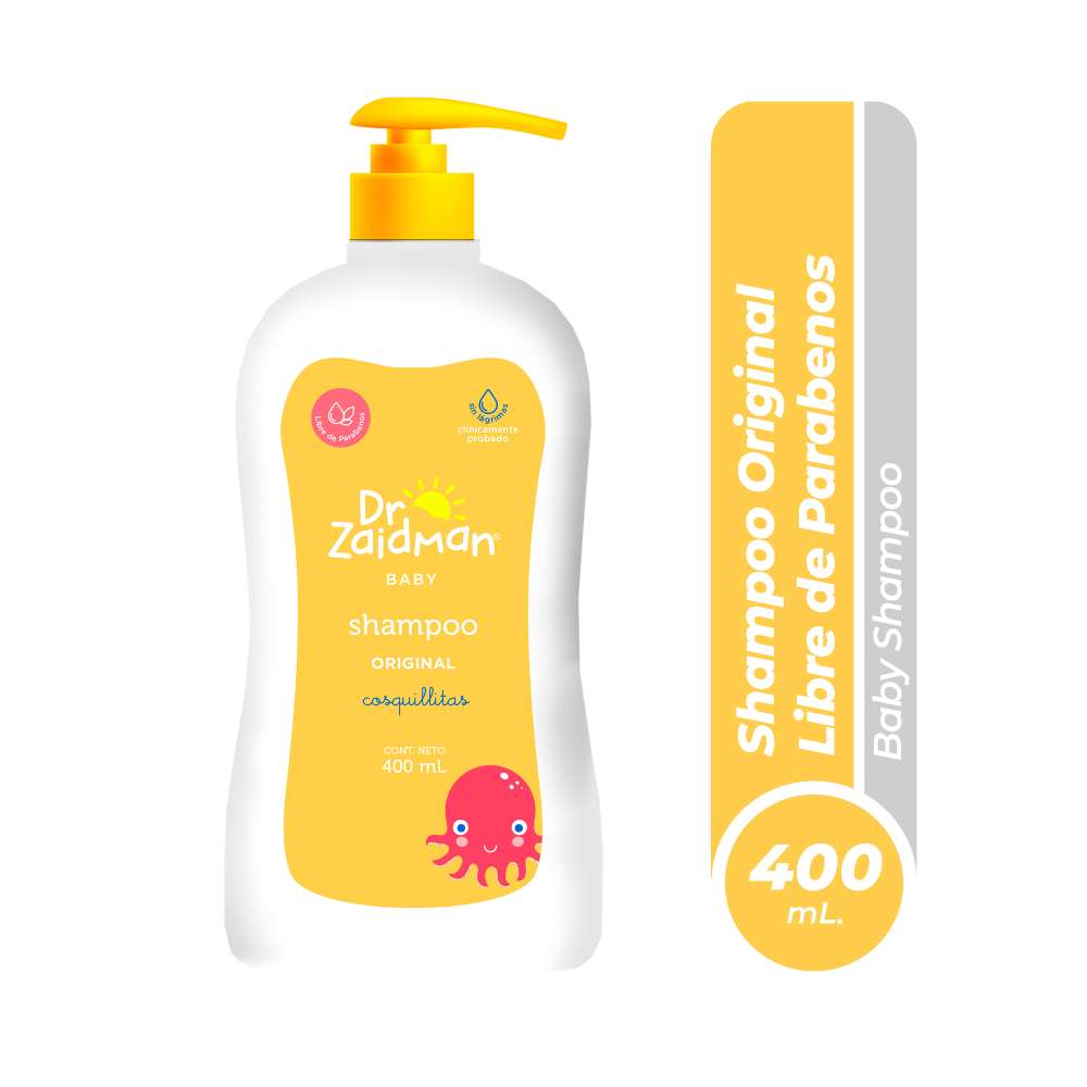 Shampoo para Bebé Dr Zaidman Original 400ml