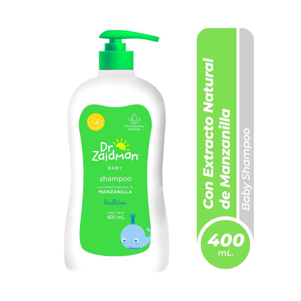 Shampoo para Bebé Dr Zaidman Manzanilla 400ml