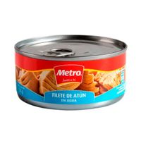 Filete de Atún en Agua y Sal Metro 140g