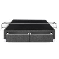 Box Tarima Paraíso Cajones Gris King