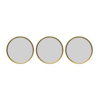 Pack 3 Espejos Decorativos Krea D1 21x21x2.5cm