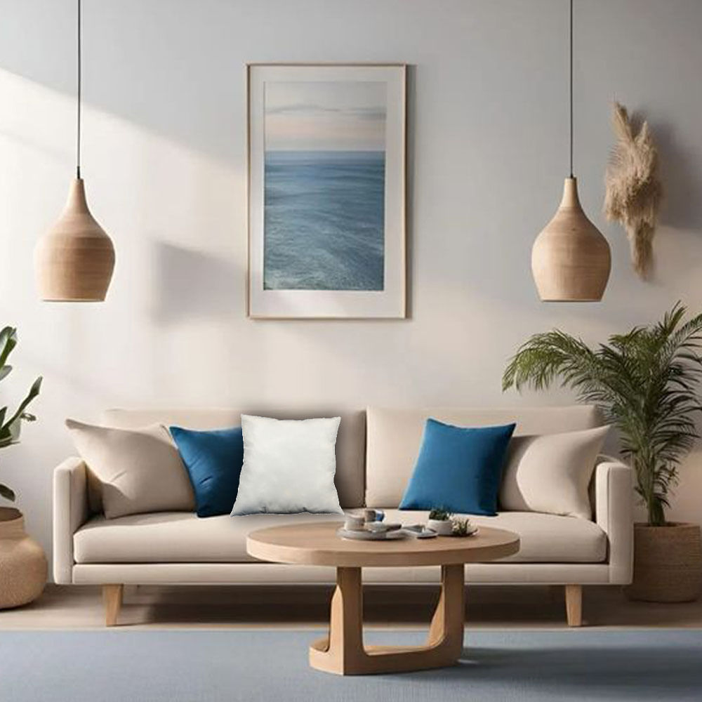 Cojin Krea 40x40cm Liso Surtido