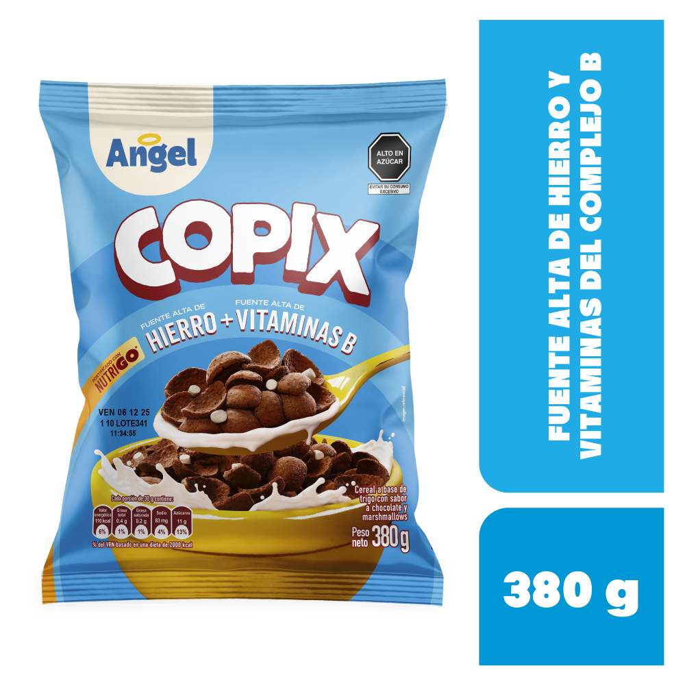 Cereal Copix Chocolate con Marshmallows 380g