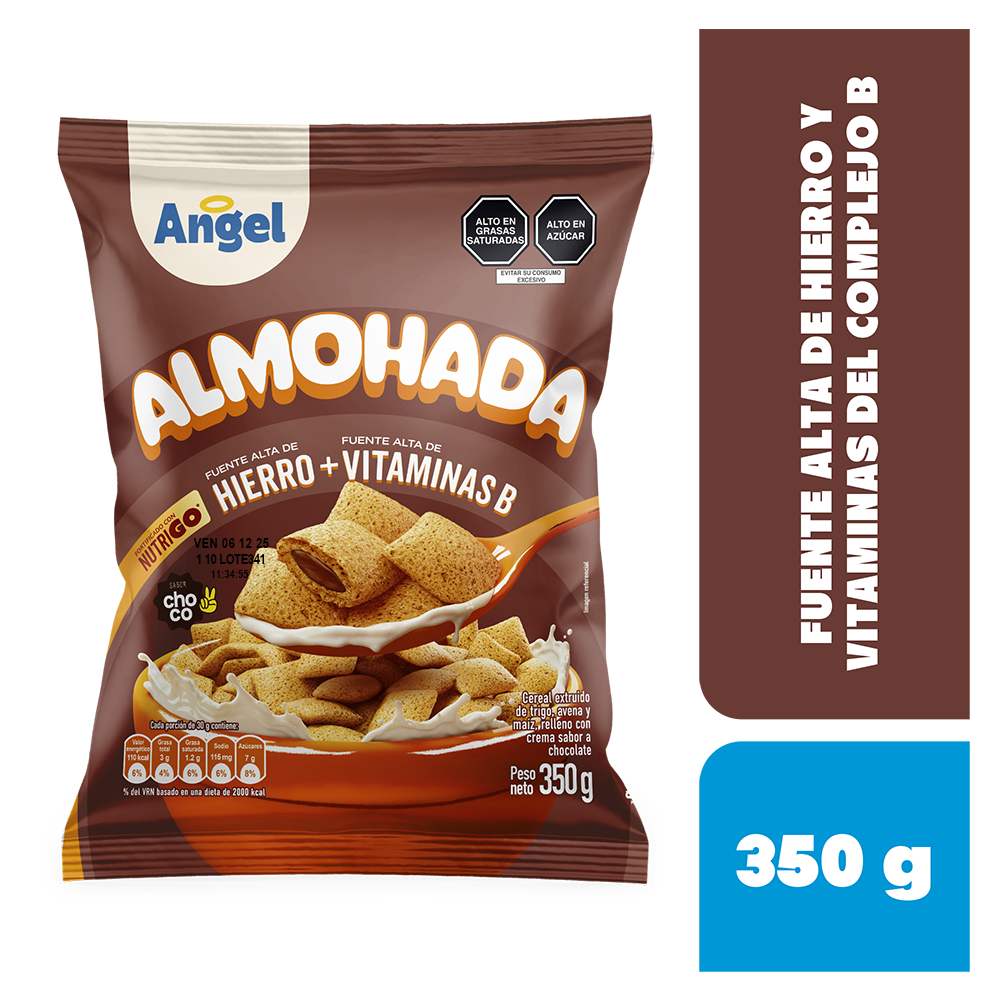 Cereal Tito Almohada Angel Chocolate Bolsa 350 g
