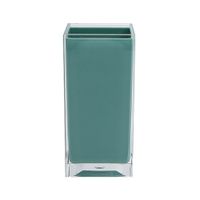 Portacepillos Krea Transparente Color Celeste