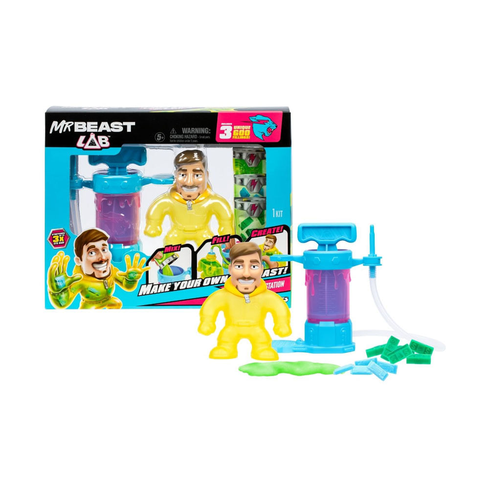 Set Creador de Heroes Mrbeast Lab