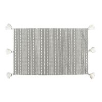 Alfombra Krea Grey Pet 60x90cm Lineas