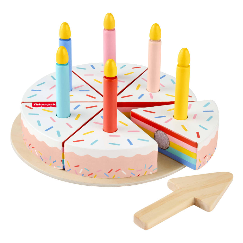 Pastel Cumpleaños de Madera Fisher-Price