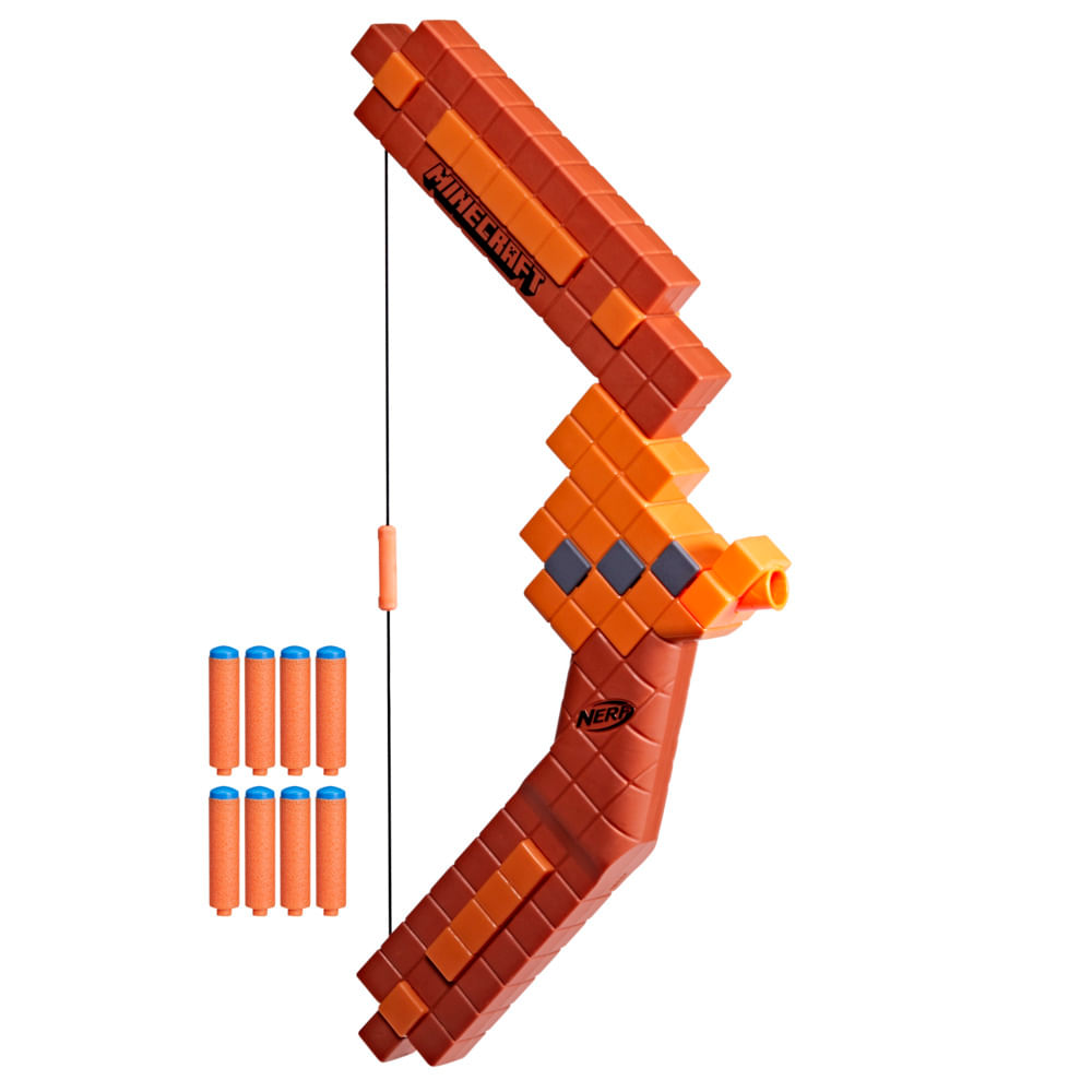 Arco Nerf Minecraft 8 Dardos