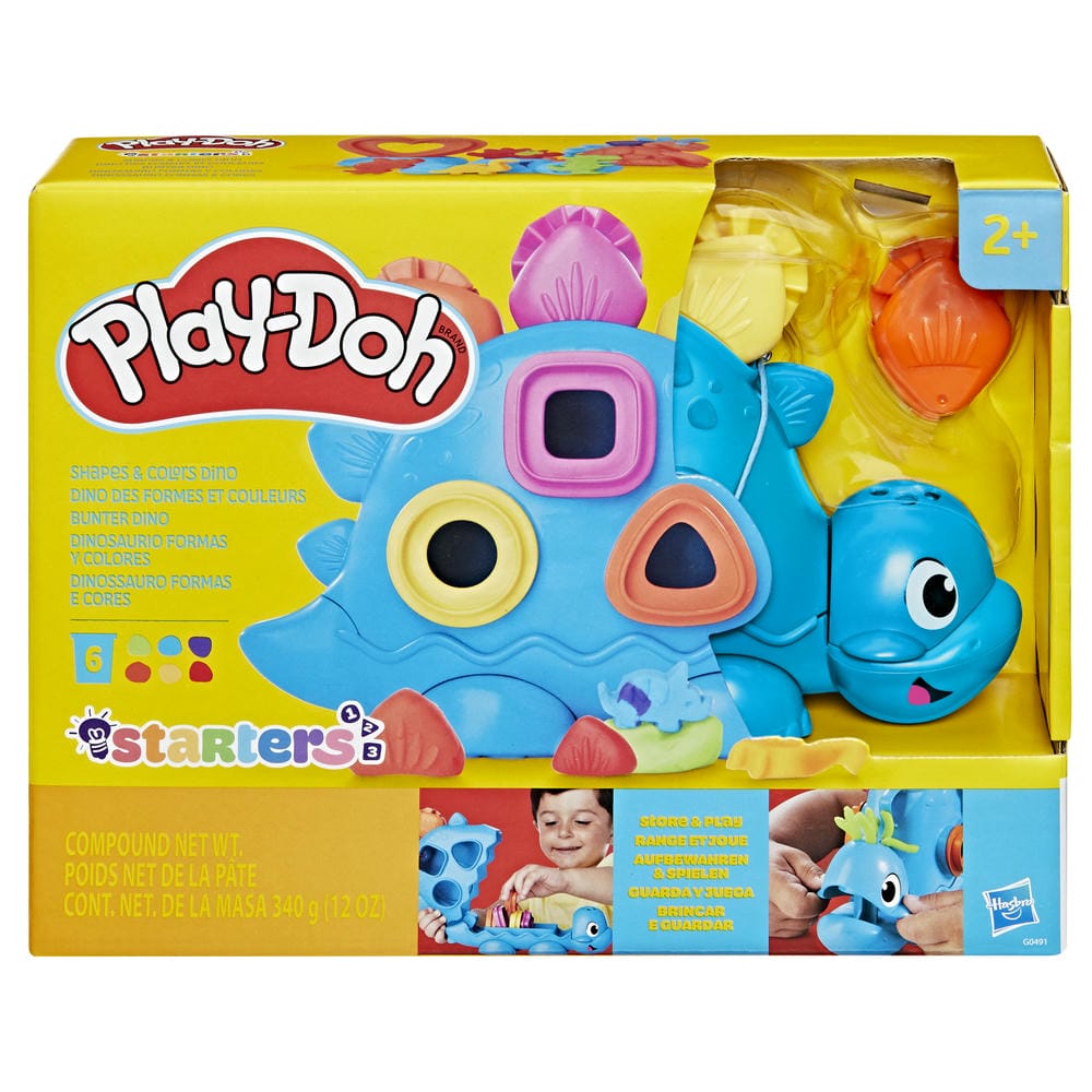 Set Masa Moldeable Play-Doh Dinosaurios Formas