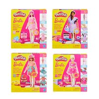 Set Masa Moldeable Play-Doh Barbie Surtido