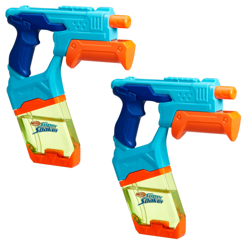 Lanzador Nerf Super Soaker Pack Doble Dunk-Fill