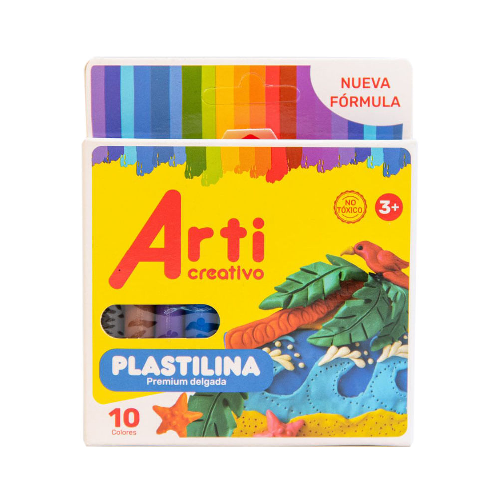 Plastilina Delgada Arti Crrativo 10un