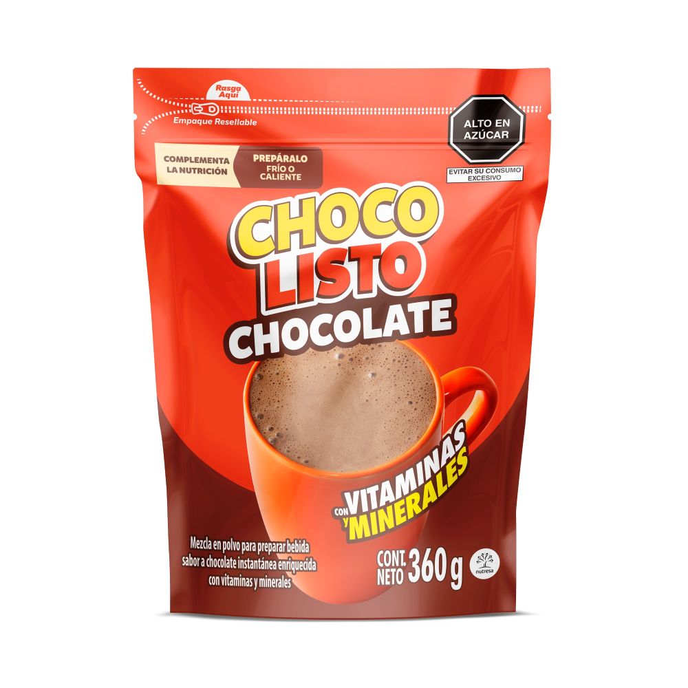Achocolatado Chocolisto 360g