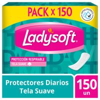 Protectores Diarios Ladysoft Tela Suave 150un