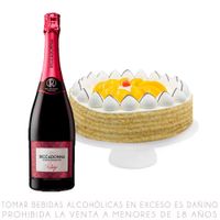 Riccadonna Ruby Semi Dulce 750ml + Torta de Chantilly 16 Porciones