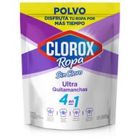Ultra Quitamanchas en Polvo Clorox Blancos 900g
