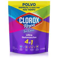 Ultra Quitamanchas en Polvo Clorox Colores 900g