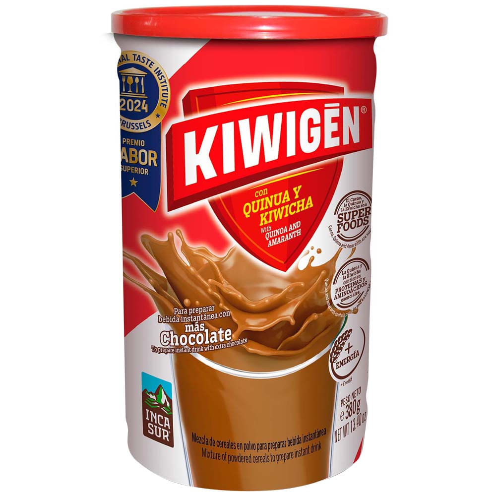 Bebida Instantánea en Polvo Kiwigen Sabor Chocolate 380g