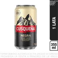 Cerveza Cusqueña Negra Lata 355ml