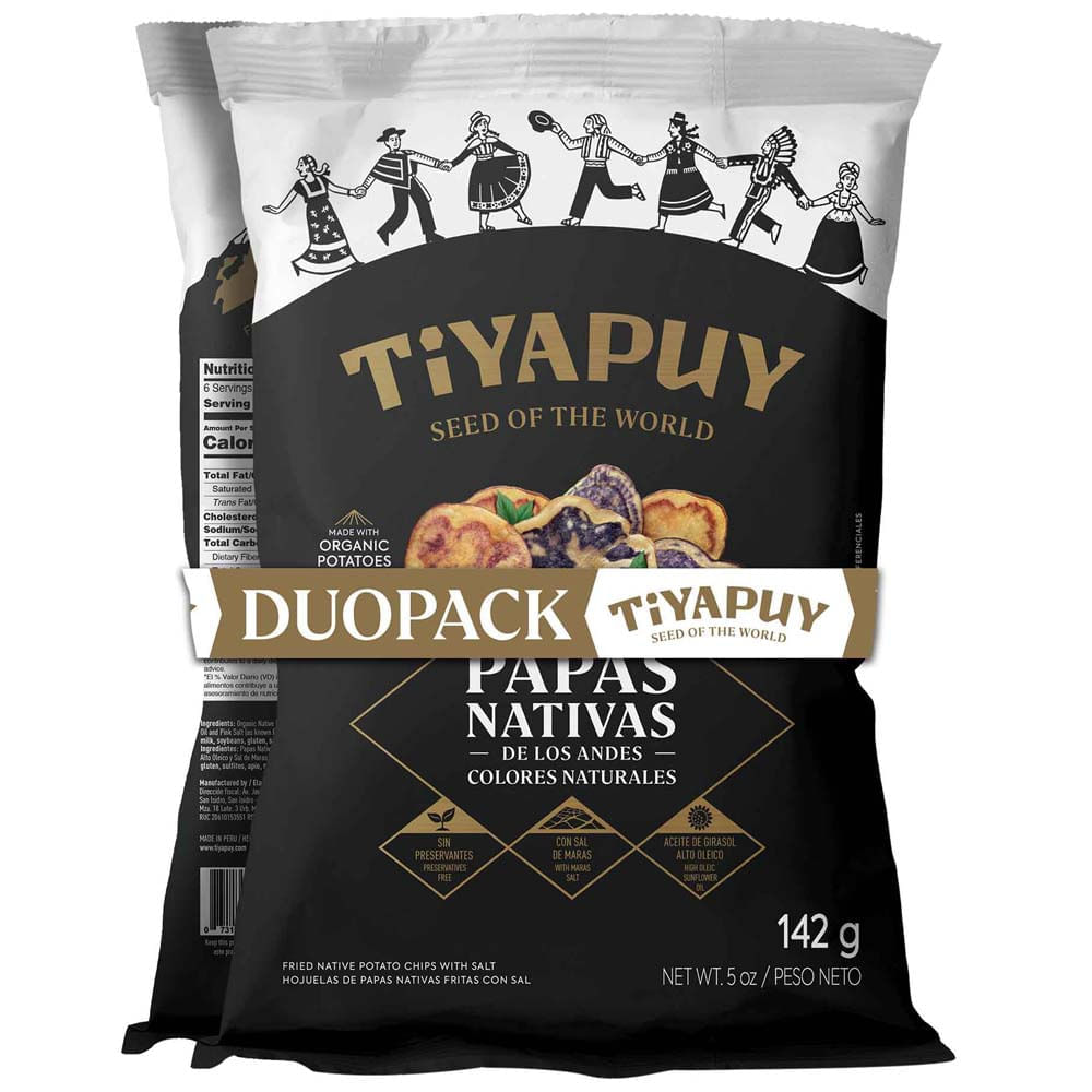 Papa Nativas Tiyapuy 142g + Camotes Tiyapuy 142g