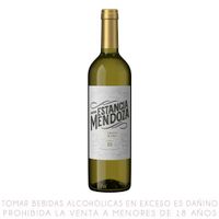 Vino Blanco Torrontés Chardonnay Estancia Mendoza Botella 750ml