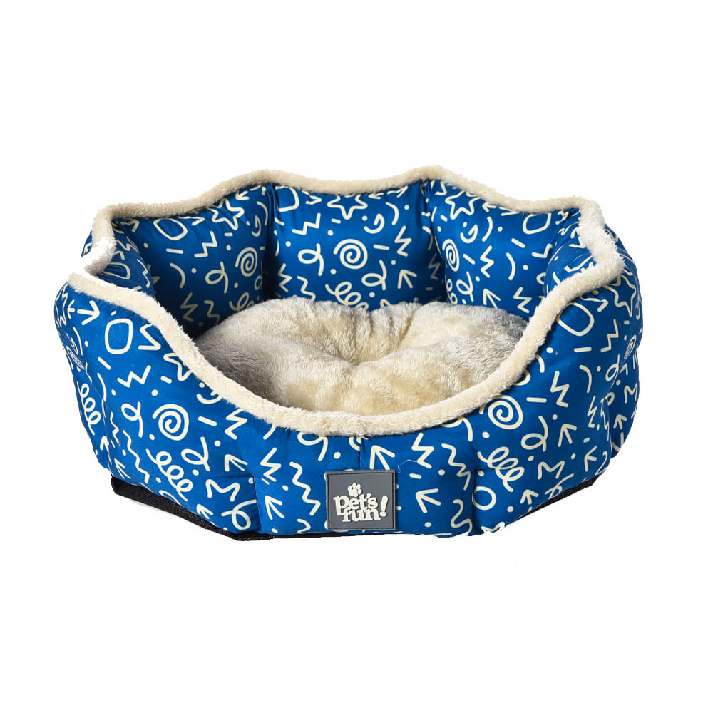 Cama Estampada Pet's Fun Figuras M