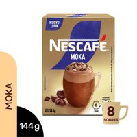 Bebida Instantánea Nescafé Gold Moka 8un