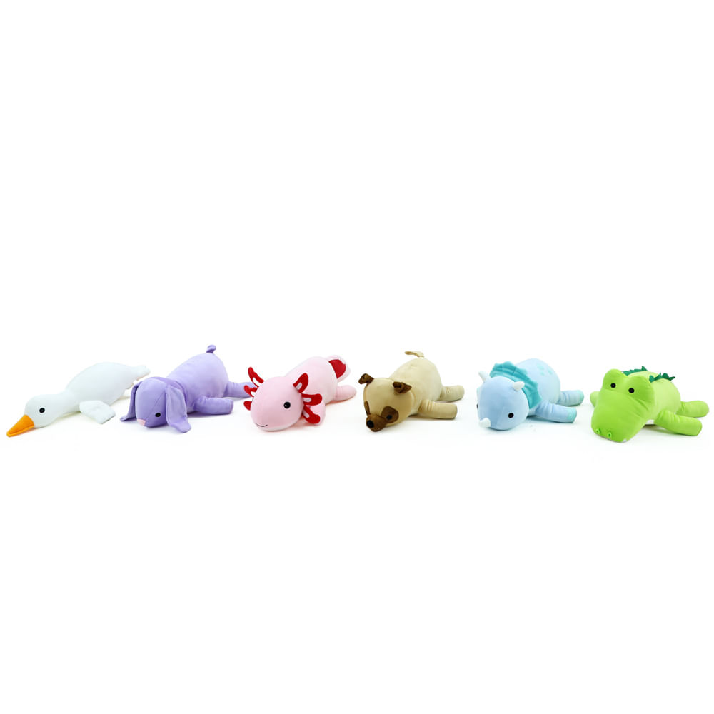 Peluche Animalitos Echados 50cm Surtido