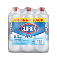 Sixpack Lejía Clorox Tradicional 884g