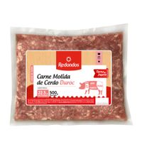 Carne Molida de Cerdo Duroc Redondos 500g