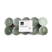 Pack 20 Velas Krea T-Light Aqua
