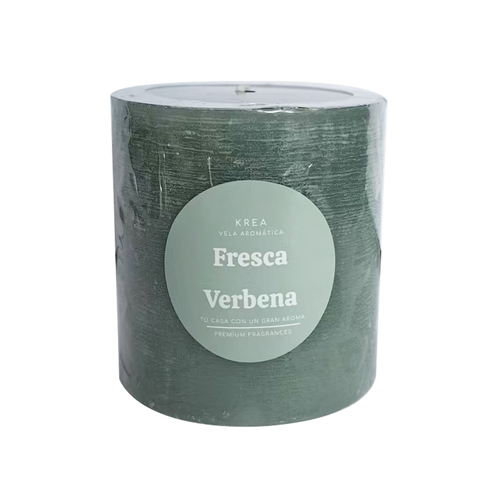 Vela Krea Pilar 7cm Aqua